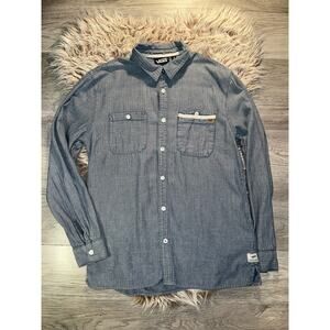 Vans men’s long sleeve button shirt